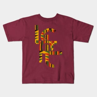 4 Cultural Progress Tees Logo - Kente Kids T-Shirt